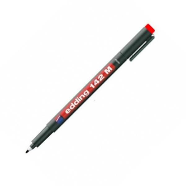EDDİNG ASETAT KALEMİ 142 M KIRMIZI